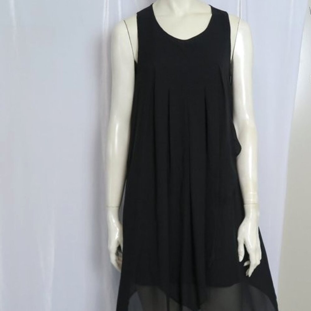 NWT BCBGeneration Black Trapeze Sleeveless Little Black Dress Size S MSRP $98